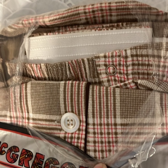 NWT Vintage McGregor flannel Pajamas. Size L 42-44 - Picture 3 of 3